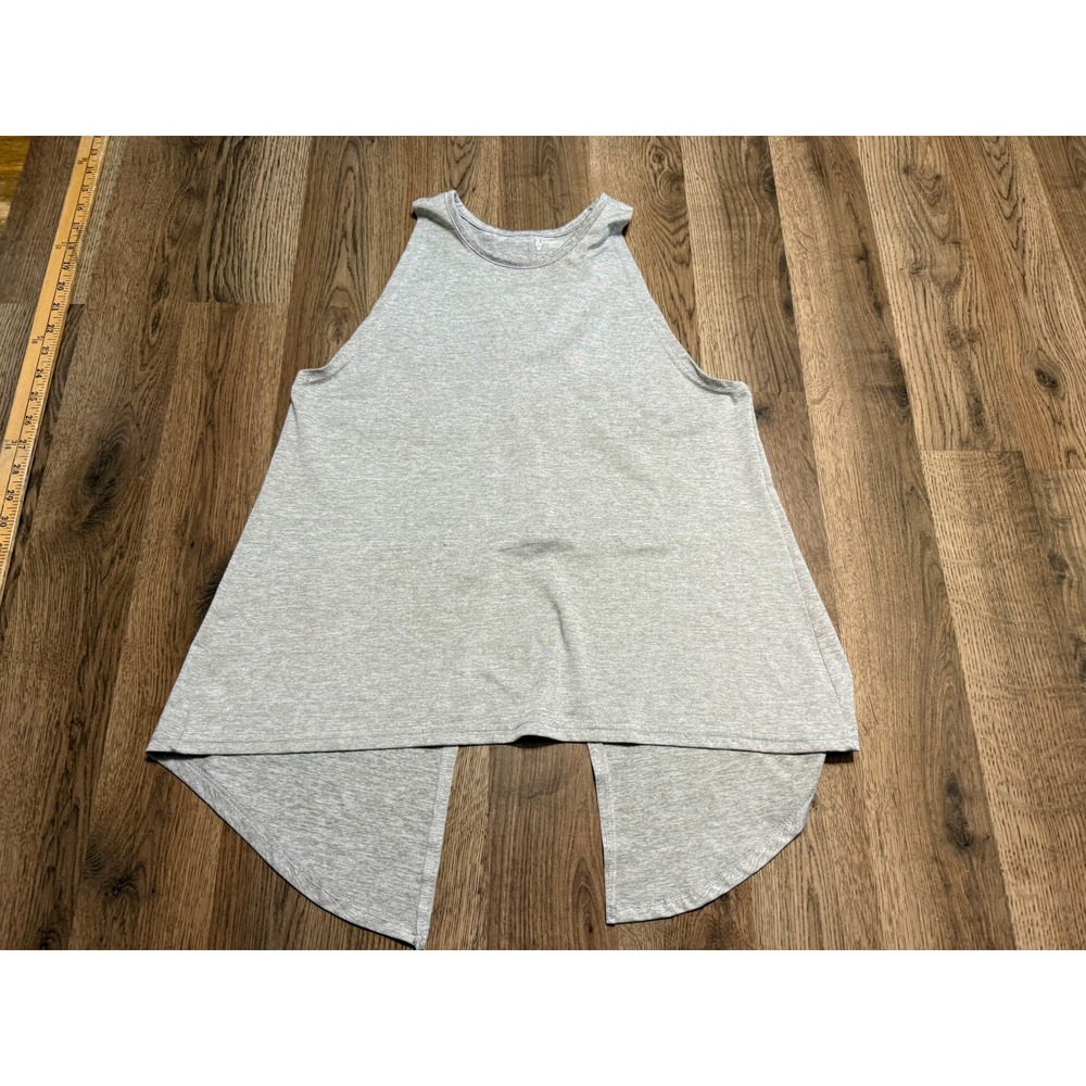 Liberty Pro Tank Top Women's Size Small Back Grey Back Slit Sleeveless